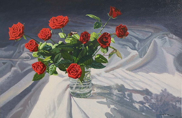 Crimson Elegance by Shan Nyi