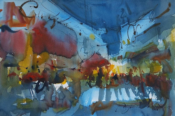 Night Expression by Myo Min Thein