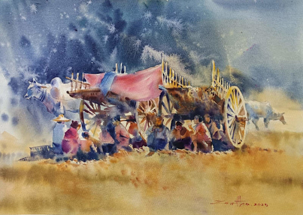 ရိတ်သိမ်းချိန် by Zaw Htoo