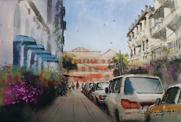 Somewhere in Bogalay Street by Sai Pyae Sone Aye