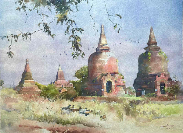 Bagan by Mya Thaung, U