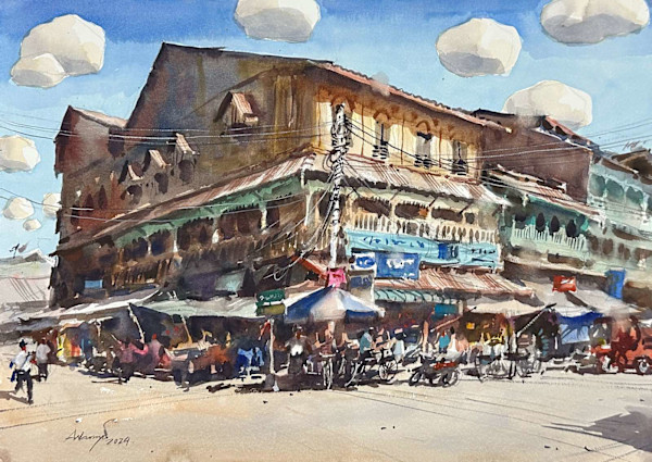 An Old House from Mawlamyaine by ARKAR MYO