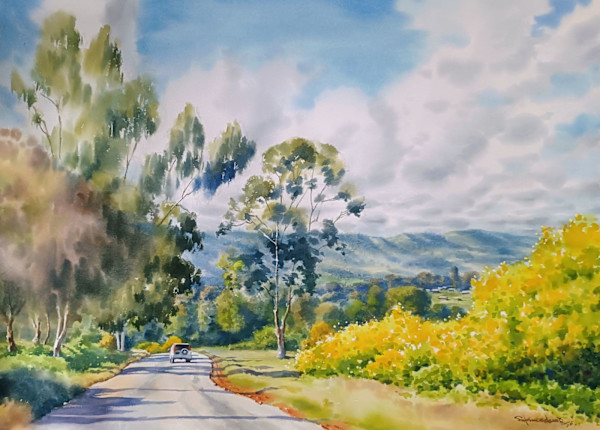 Road to Pindaya by Sai Pyae Sone Aye