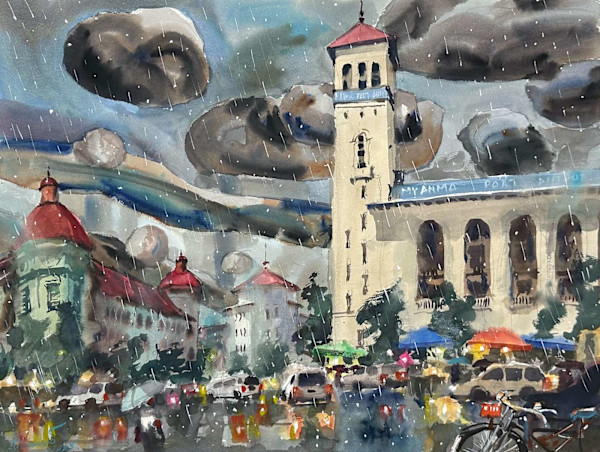 Raining Clouds by ARKAR MYO