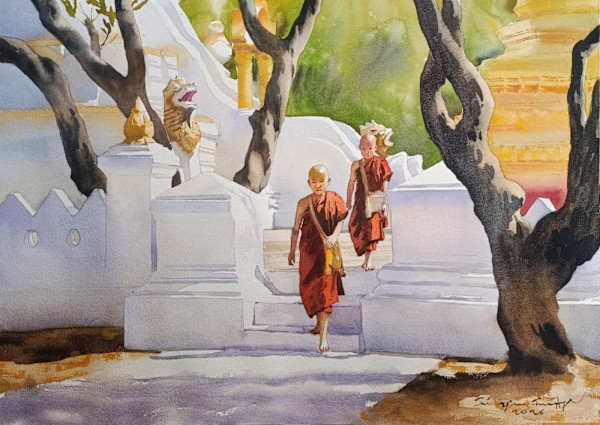 Red Robe Diaries: Mandalay by Sai Pyae Sone Aye, Image 9.