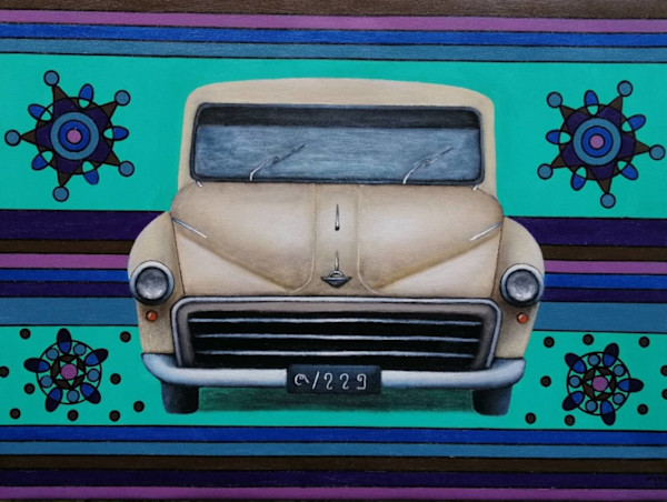 The Old Car by Min Thar Gyi