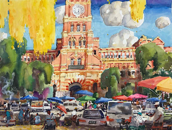 Amusing Yellows by ARKAR MYO