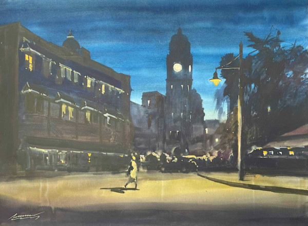 Rangoon Night by Aung Htet Lwin