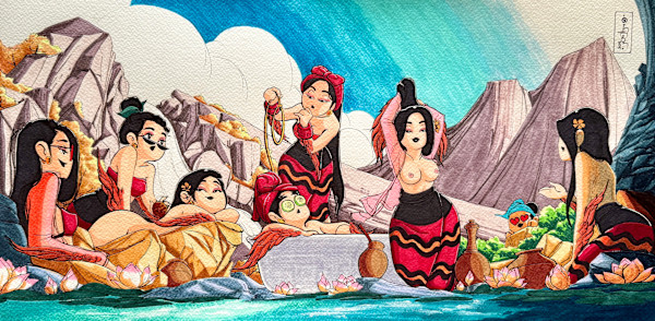 ဘုတ်တလုတ်ပုံပြင် by Aung Ye Myat