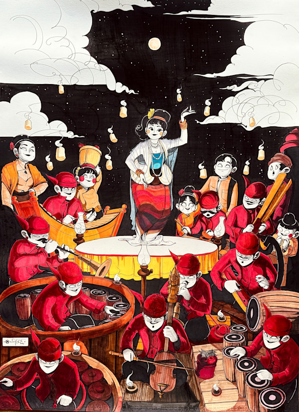 တပင်တိုင်ကဟန်ထ by Aung Ye Myat