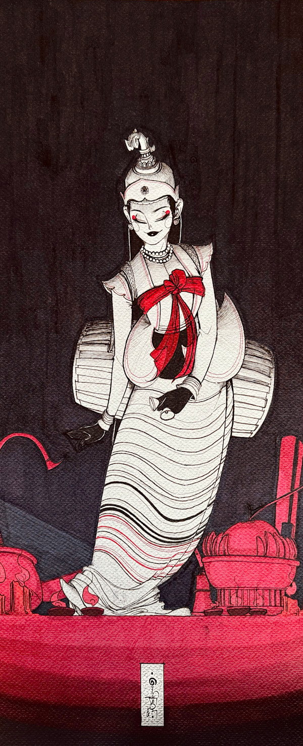 လမိုင်းနတ်မယ် by Aung Ye Myat