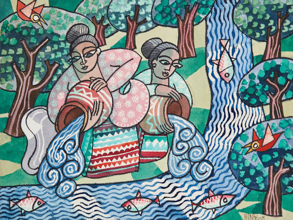 Aquarius Ladies by Win Pe