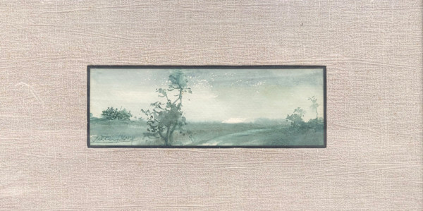 towards Village (2004) by Lu Tin (1930-2014)