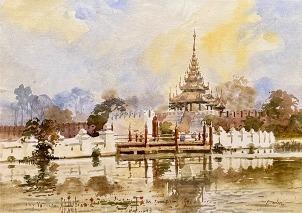 Mandalay Moat (2011) by Marlar (1953-2021)