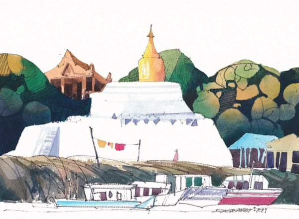 Buu Phayar Jetty (2021) by Zarni
