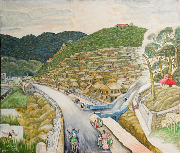 Road of Mogkok by K.M. Nyunt (Mogok)
