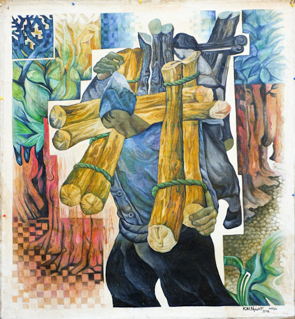 Strength of Gem Miners by K.M. Nyunt (Mogok)