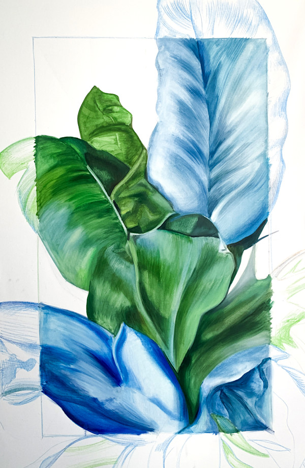 Harmony In Green And Blue by Baroque Anarchist