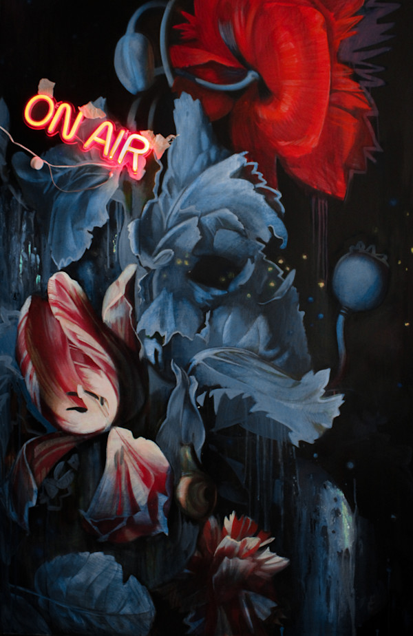 Lush and Lust In Night Garden by Baroque Anarchist