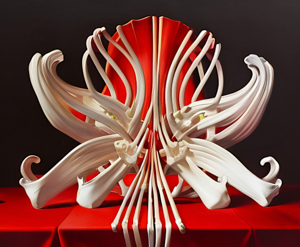 Anatomy Flower by Aleksandra Suvorova