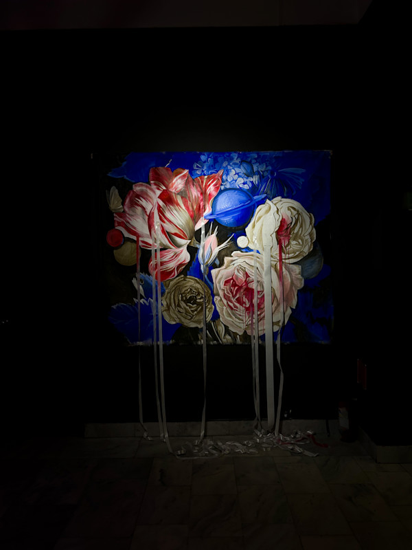 Cosmos and tulips by Sasha Suvorova, Image 14.