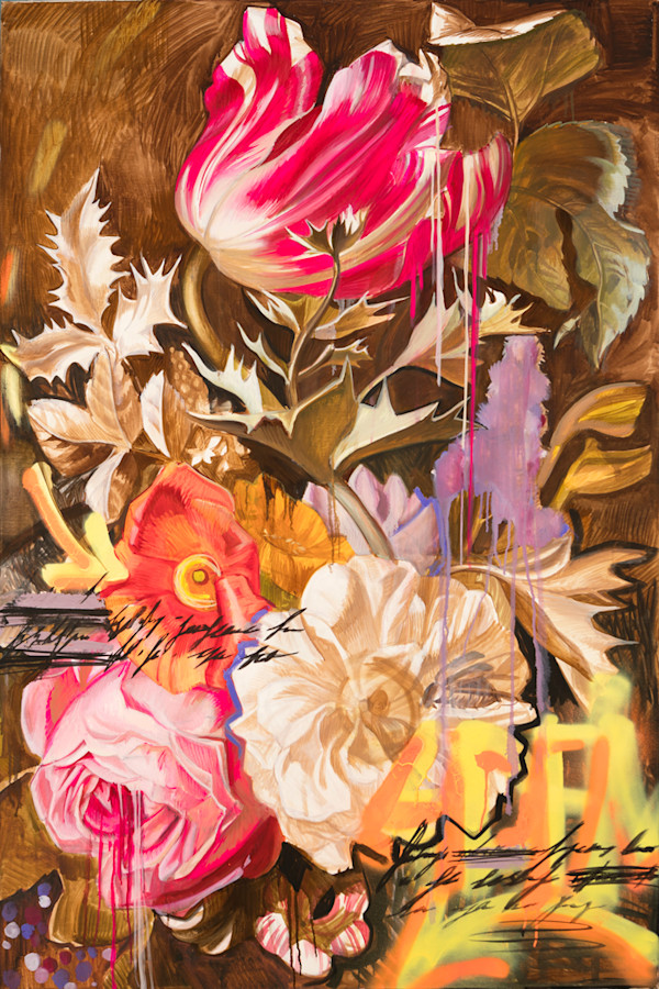 Spring Flowers In A Baroque Garden by Baroque Anarchist