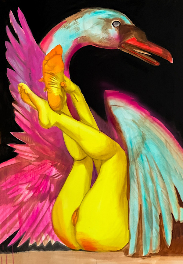 Leda by Aleksandra Suvorova