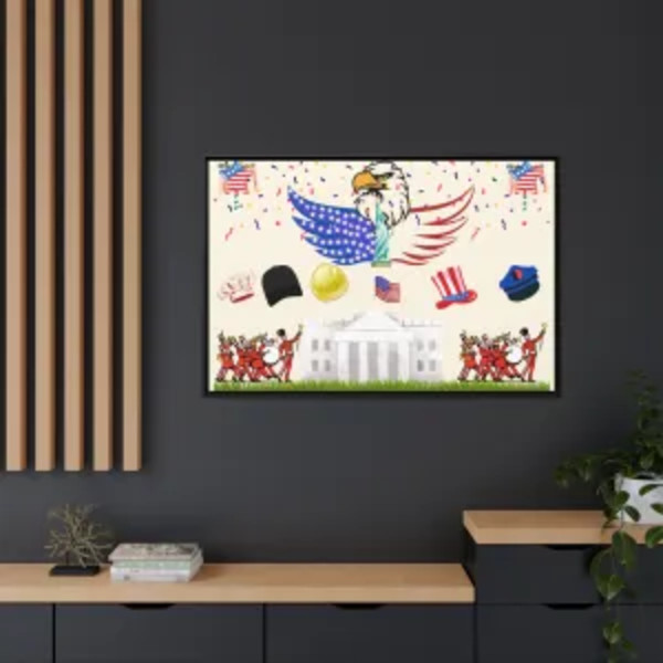 4th of July Celebration (Framed and Original Download Available) by Kriyas Collection