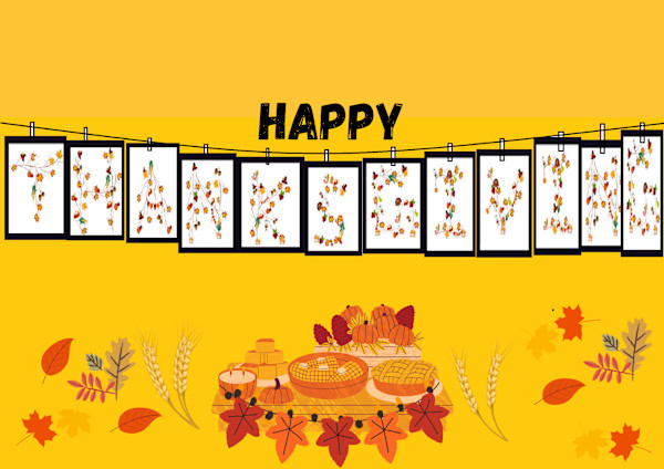 Happy Thanksgiving by Kriyas Collection