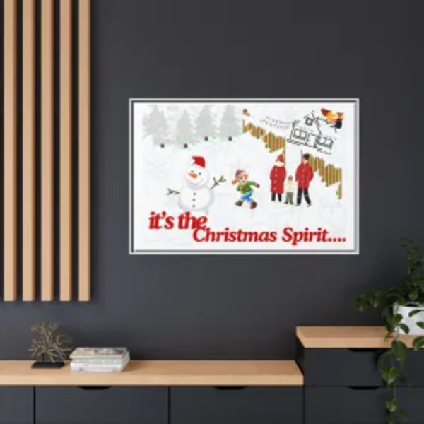 It's the Christmas Spirit! (Original Download Available for Sale) by Kriyas Collection