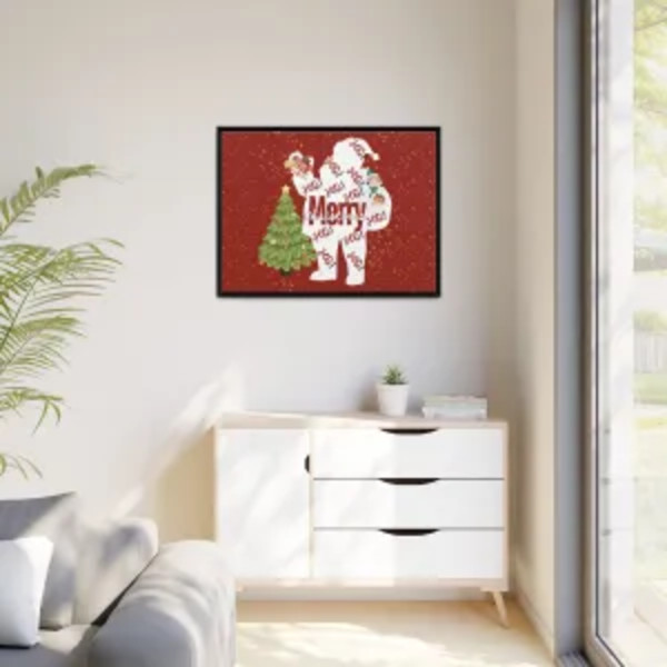 Santa is Home (Original Download for Sale ) by Kriyas Collection