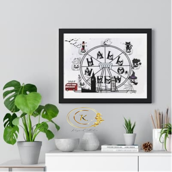 Halloween Wheel of London 2025 (Original Digital Download Available) by Kriyas Collection, Image 6.