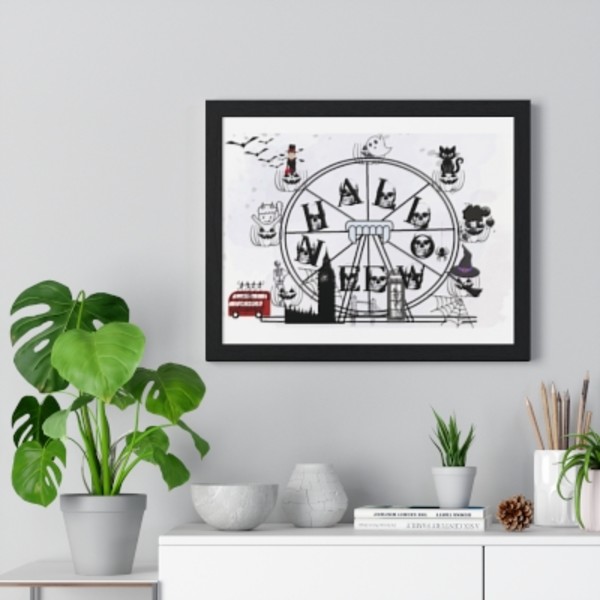 Halloween Wheel of London 2025 (Original Download Available) by Kriyas Collection