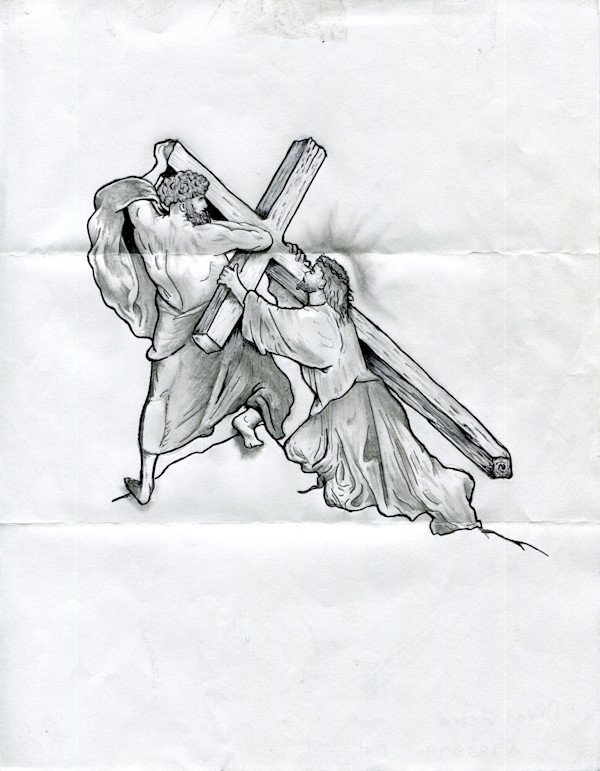 He Bears the Cross for Me by Orval Acord III