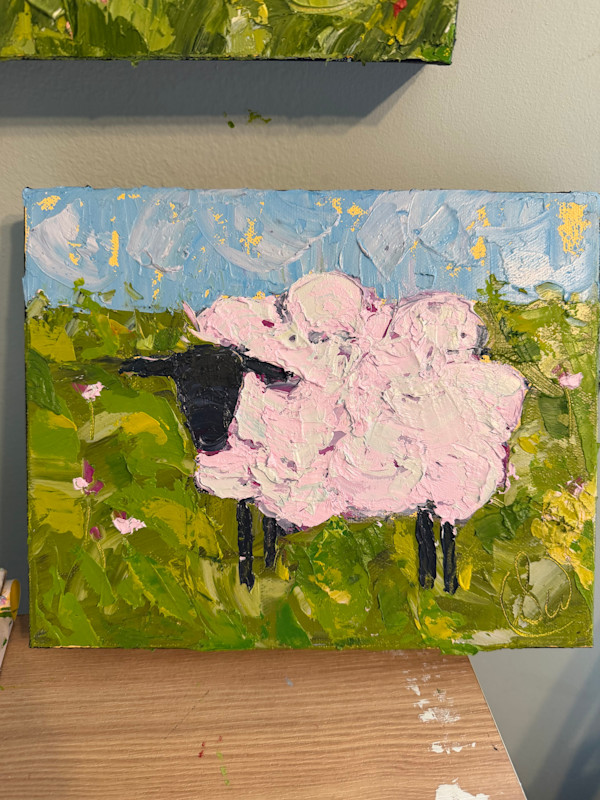 Happy Sheep by Sarah Wold