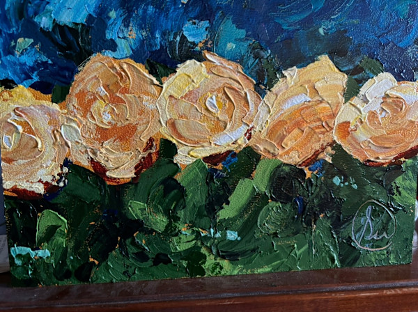 Amy’s Summer Roses by Sarah Wold