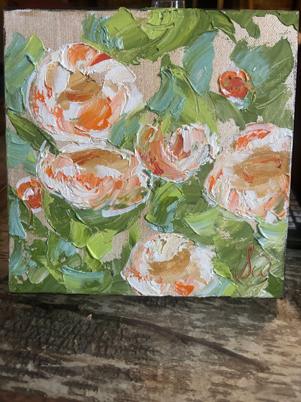 Warm Summer Roses, Study  One by Sarah Wold, Image 2.