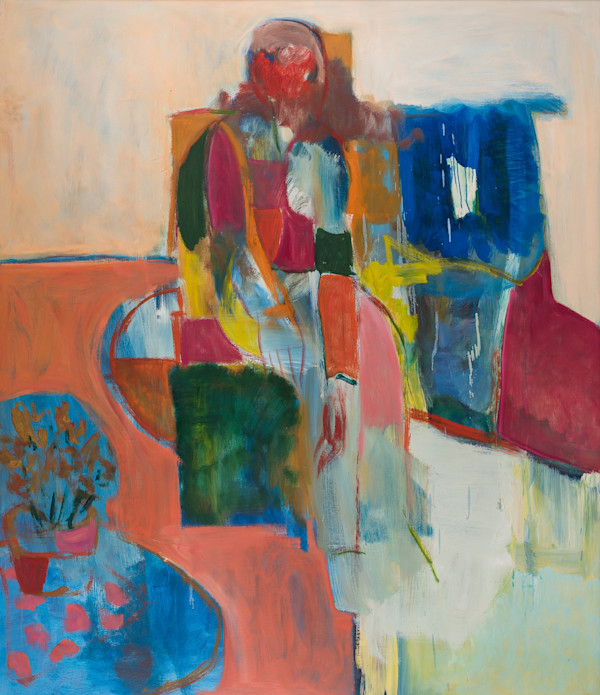 Figure in Interior by Robert M Shank