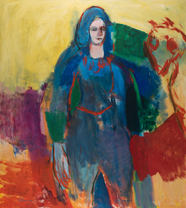 Jane Fonda and Horse by Robert M Shank