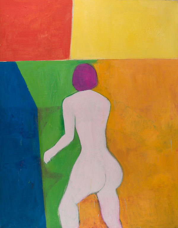 Nude in Landscape by Robert M Shank