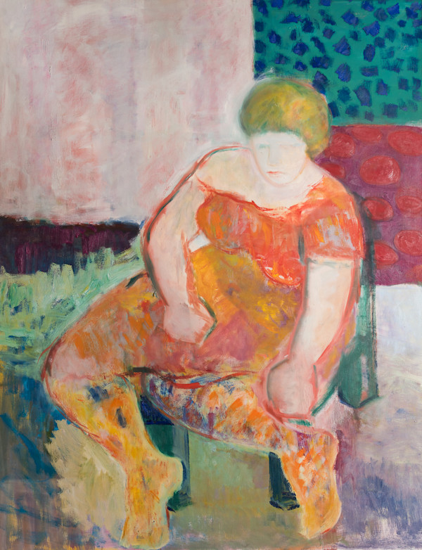 Seated Woman by Robert M Shank