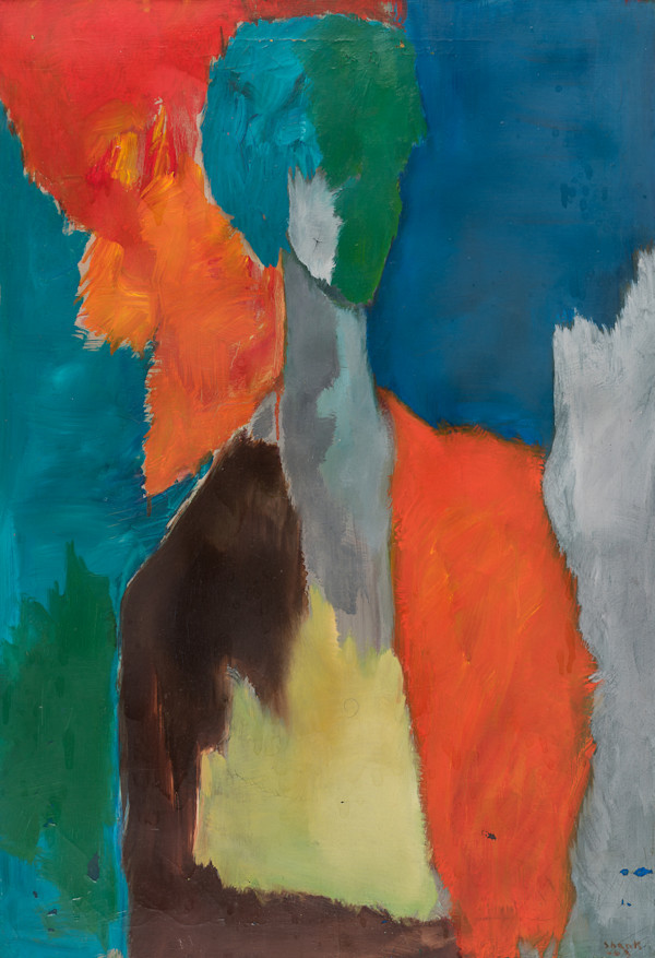 Abstract Lady With Long Neck by Robert M Shank