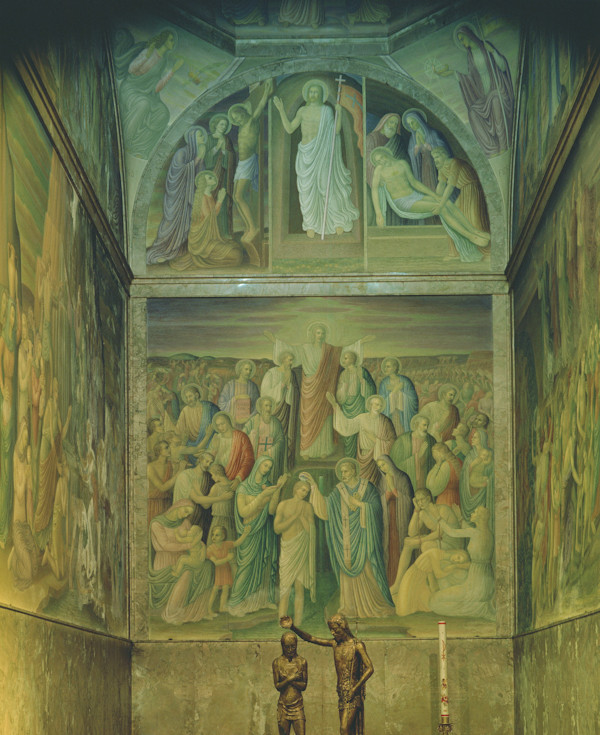 Cappella del Battistero della Cattedrale di San Giovanni a Ragusa.Veduta d'insieme. by Salvatore Cascone