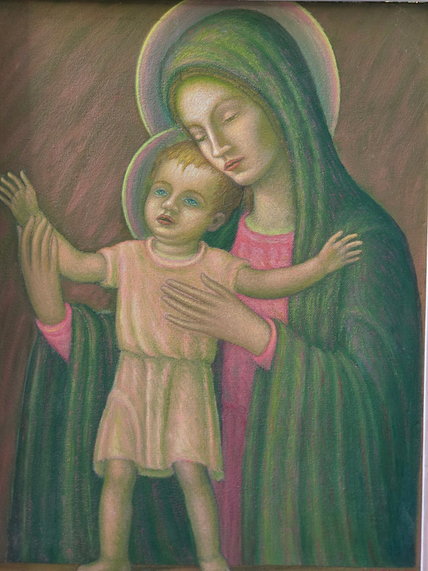 Madonna con Bambino by Salvatore Cascone