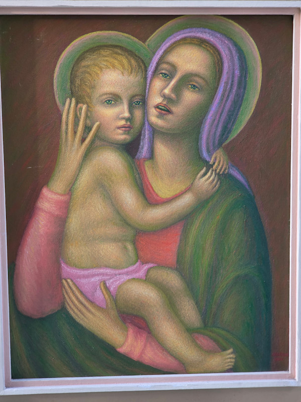 Madonna con Bambino by Salvatore Cascone