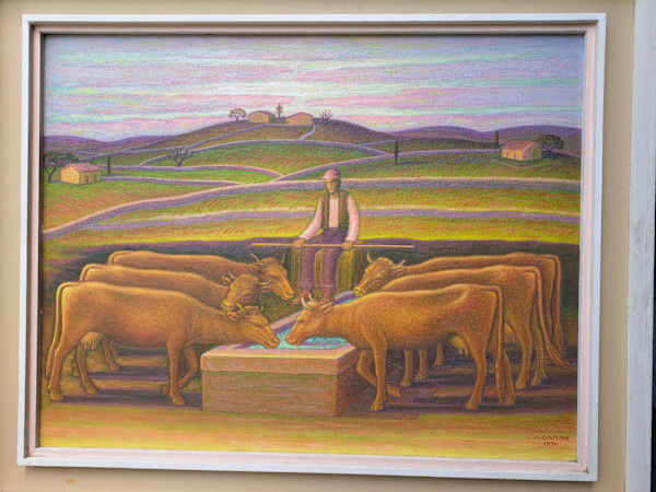L'Abbeverata (1974) by Salvatore Cascone