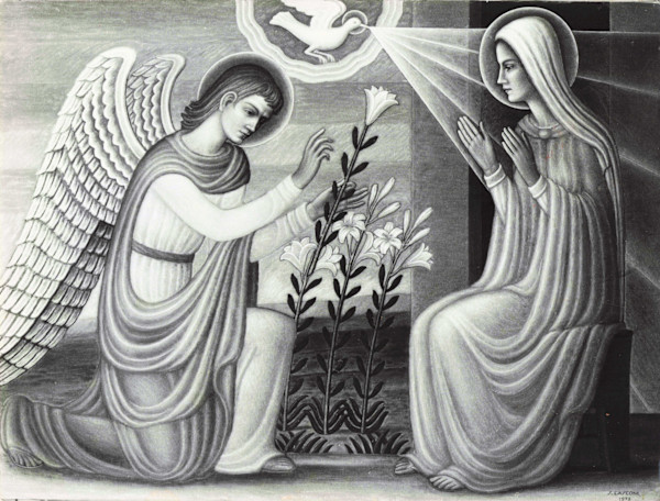 Annunciazione by Salvatore Cascone