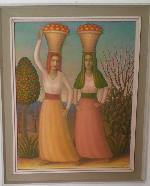 Contadine siciliane (1982) by Salvatore Cascone