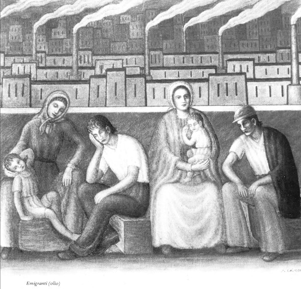Emigranti (1980) by Salvatore Cascone