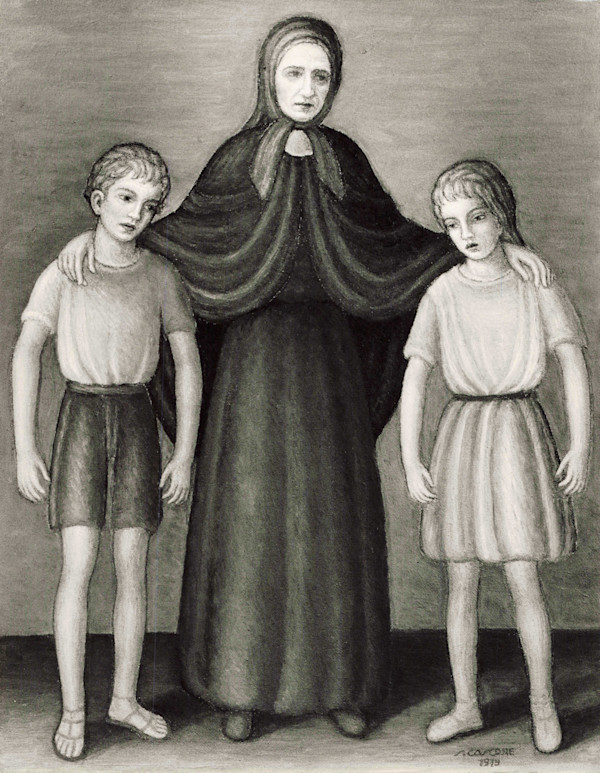 La Vedova (1979) by Salvatore Cascone